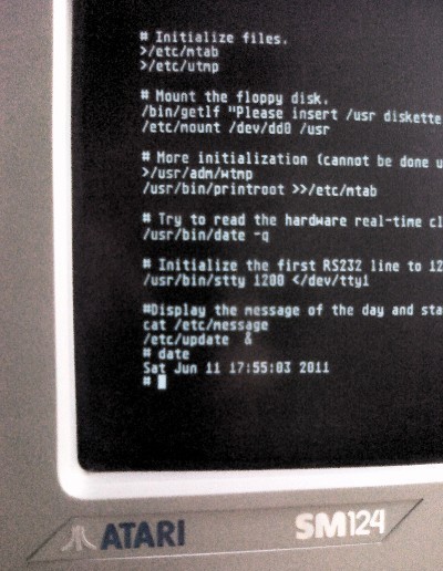 Minix on Atari ST 